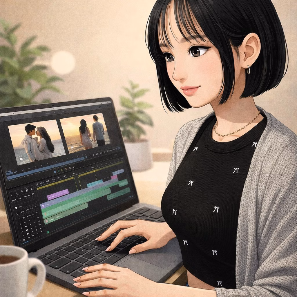 美容系Instagramリール動画の制作実績